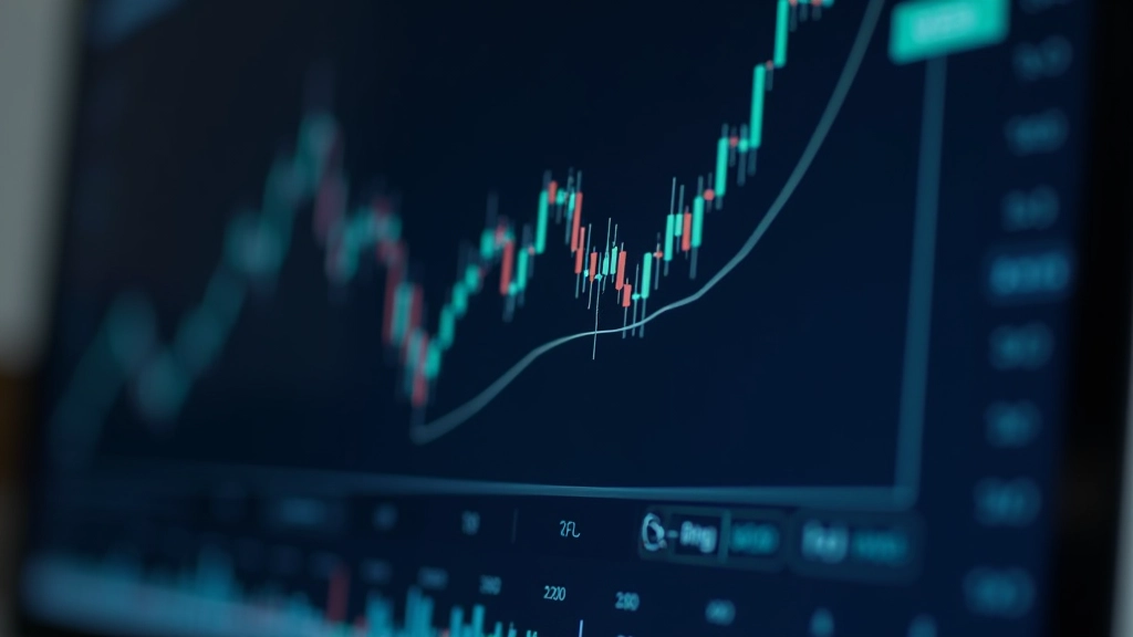 Gráfico de velas mostrando entrada, stop-loss e take-profit definidos